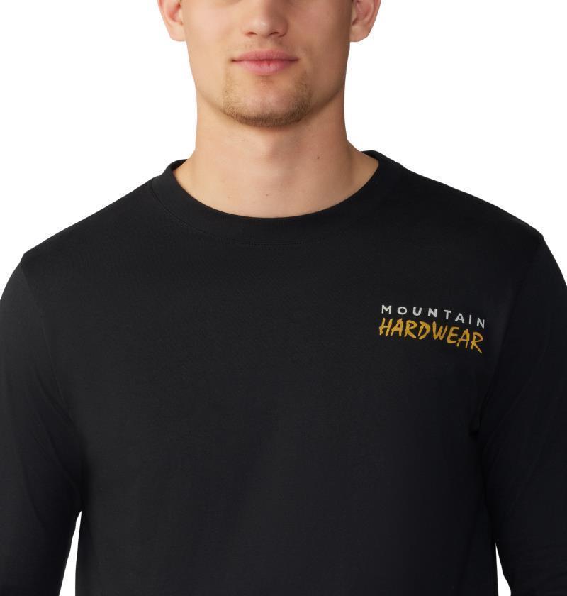 Logo Landscape LS - Mens - Black 5