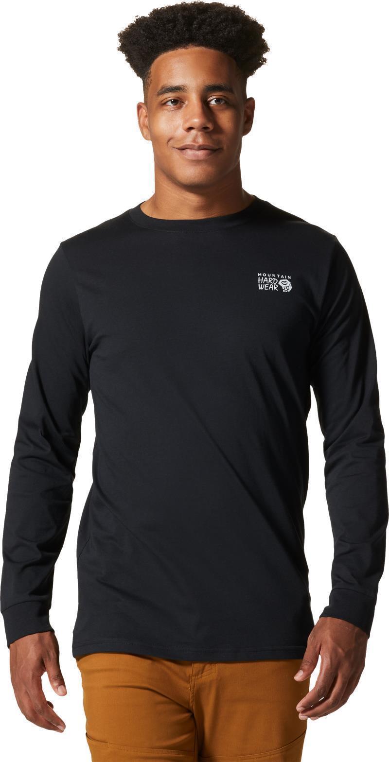 MHW Back Logo LS - Mens - Black 1