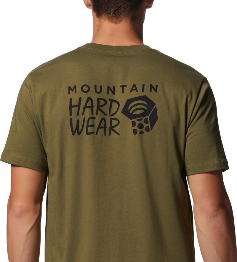 MHW Back Logo SS - Mens - Combat Green 5