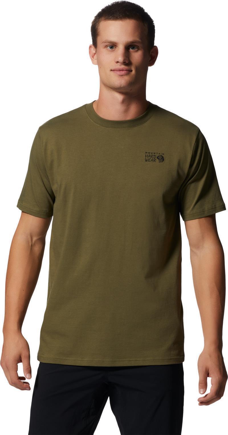 MHW Back Logo SS - Mens - Combat Green 1