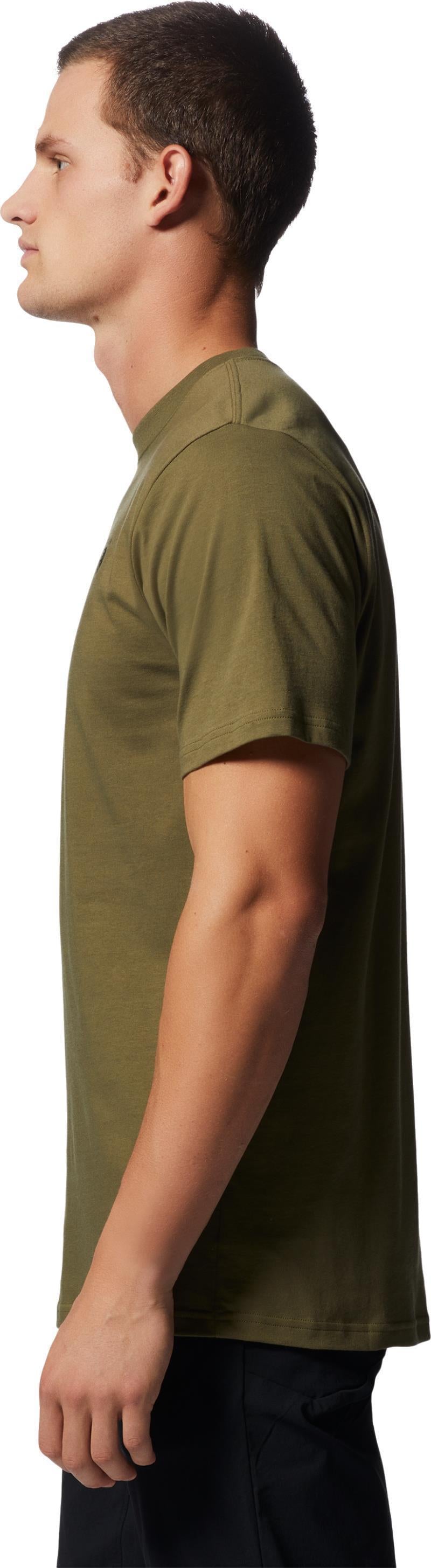 MHW Back Logo SS - Mens - Combat Green 3