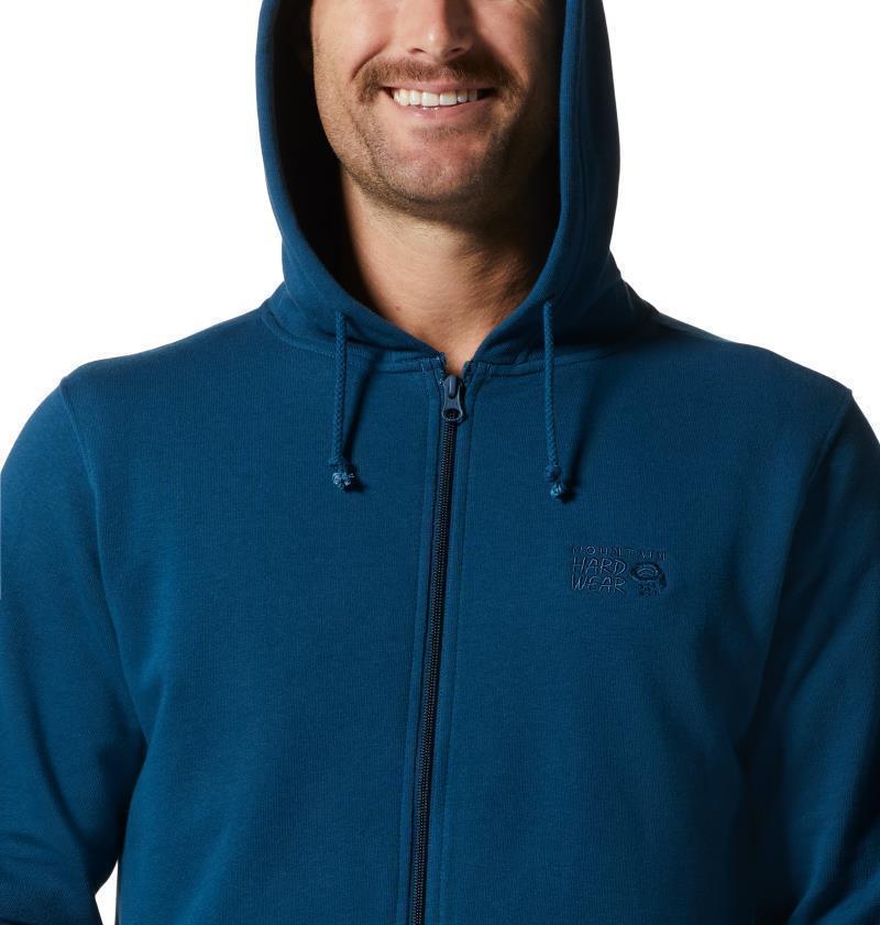 MHW Logo Full Zip Hoody - Mens - Dark Caspian 6