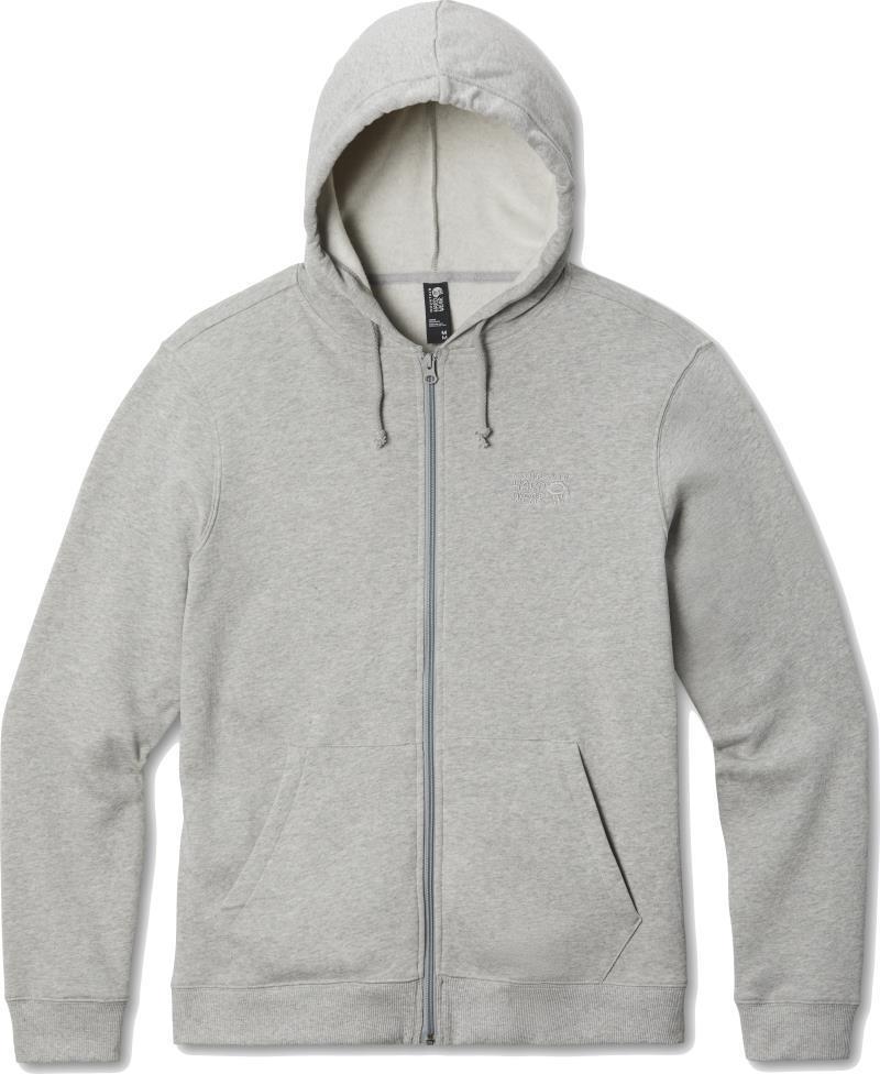 MHW Logo Full Zip Hoody - Mens - Hardwear Grey Heather 1