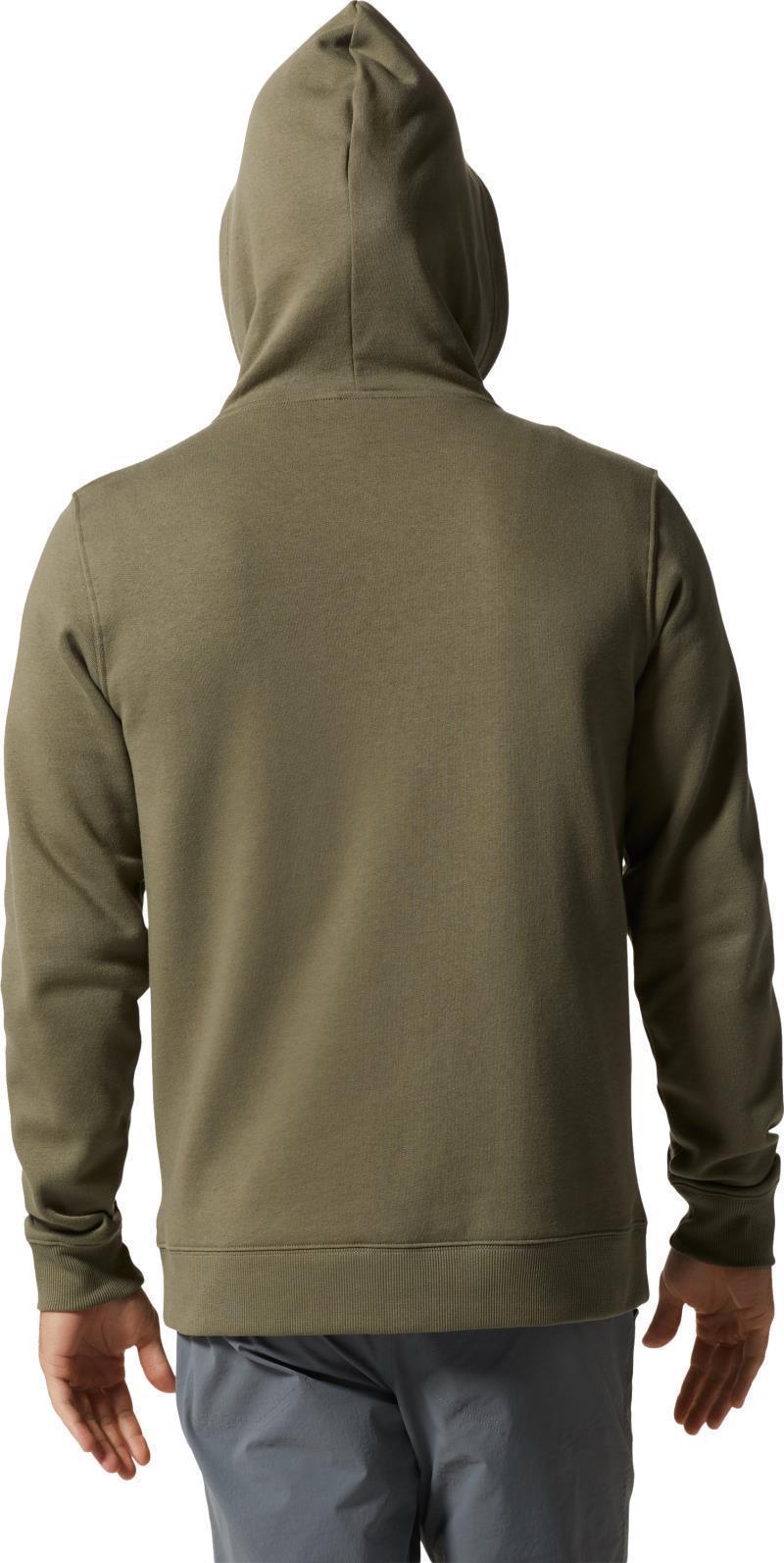 MHW Logo Full Zip Hoody - Mens - Stone Green 5