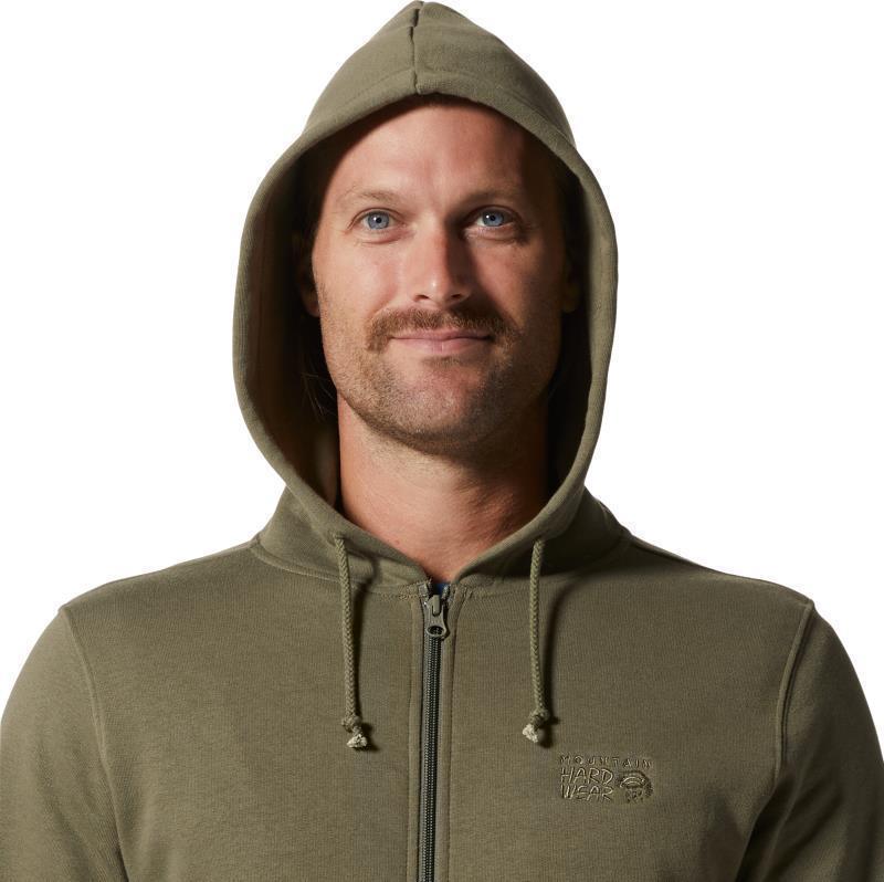 MHW Logo Full Zip Hoody - Mens - Stone Green 6