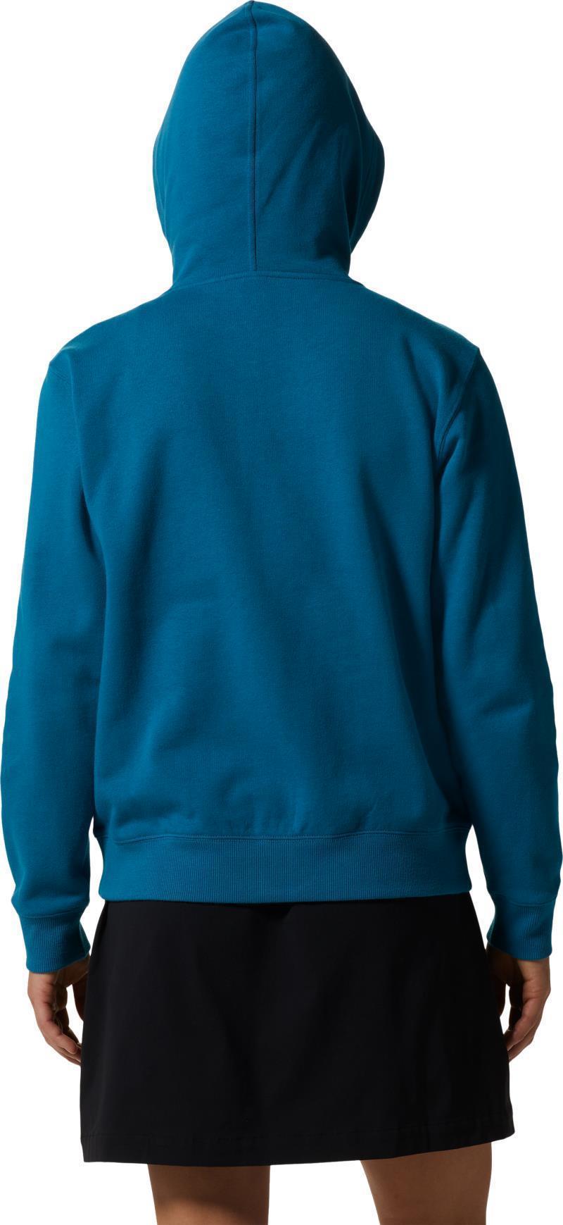 MHW Logo Full Zip Hoody - Womens - Vinson Blue 4