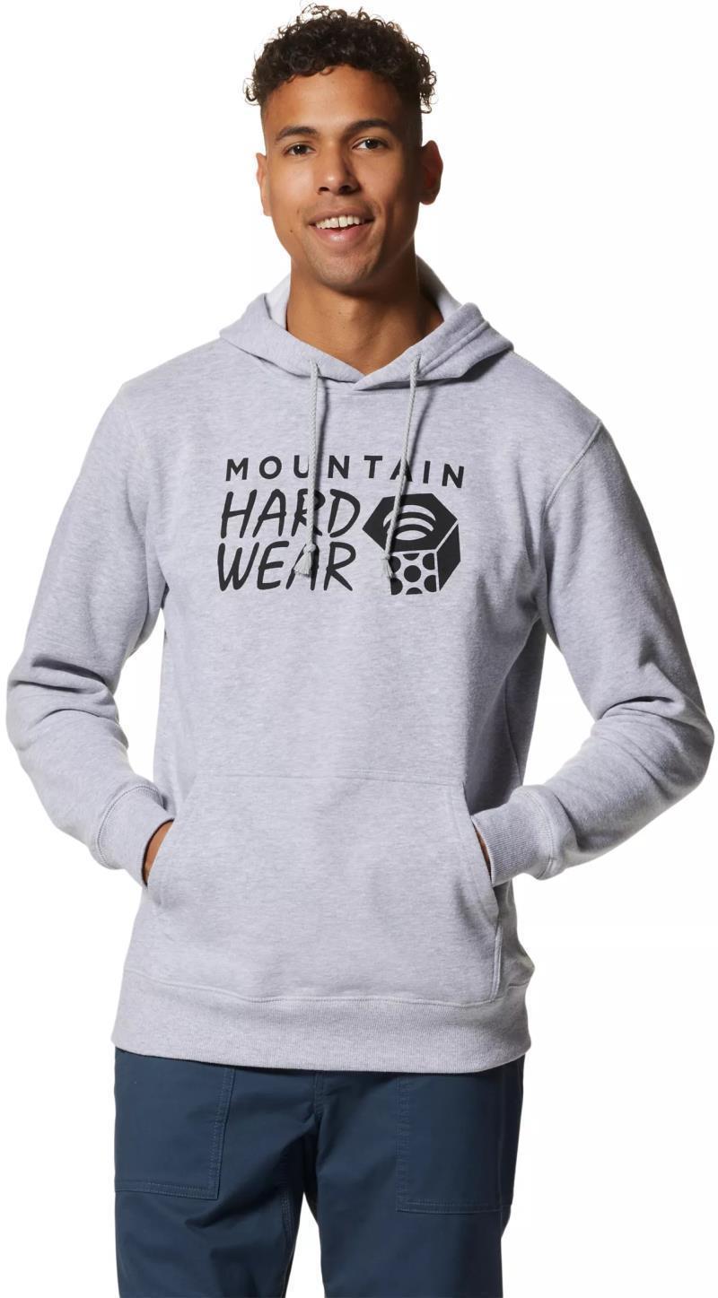 MHW Logo Pullover Hoody - Mens - Hardwear Grey Heather 1