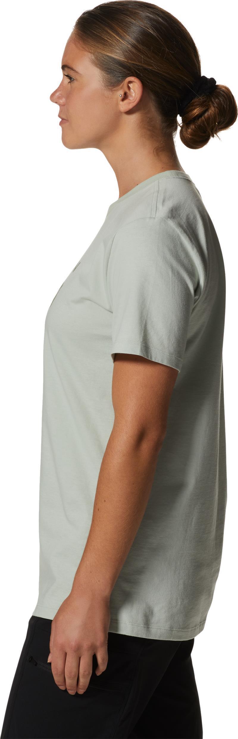 MHW Logo SS - Womens - Cactus White 4