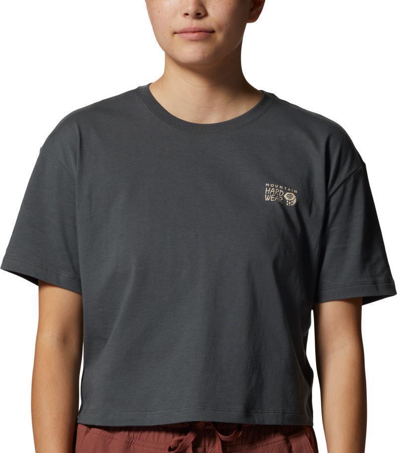 MHW Logo in a Box Crop SS - Womens - Volcanic 4