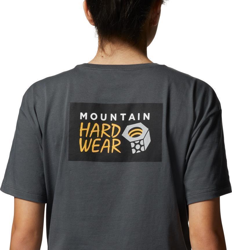 MHW Logo in a Box Crop SS - Womens - Volcanic 5