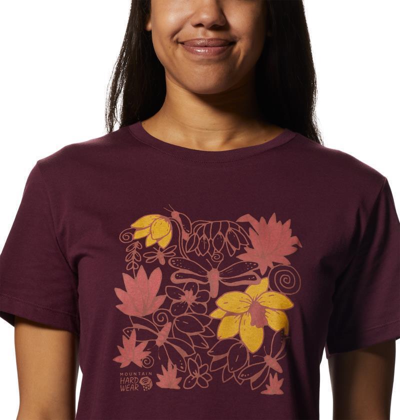 MHW Logo in a Box SS - Womens - Cocoa Red 5