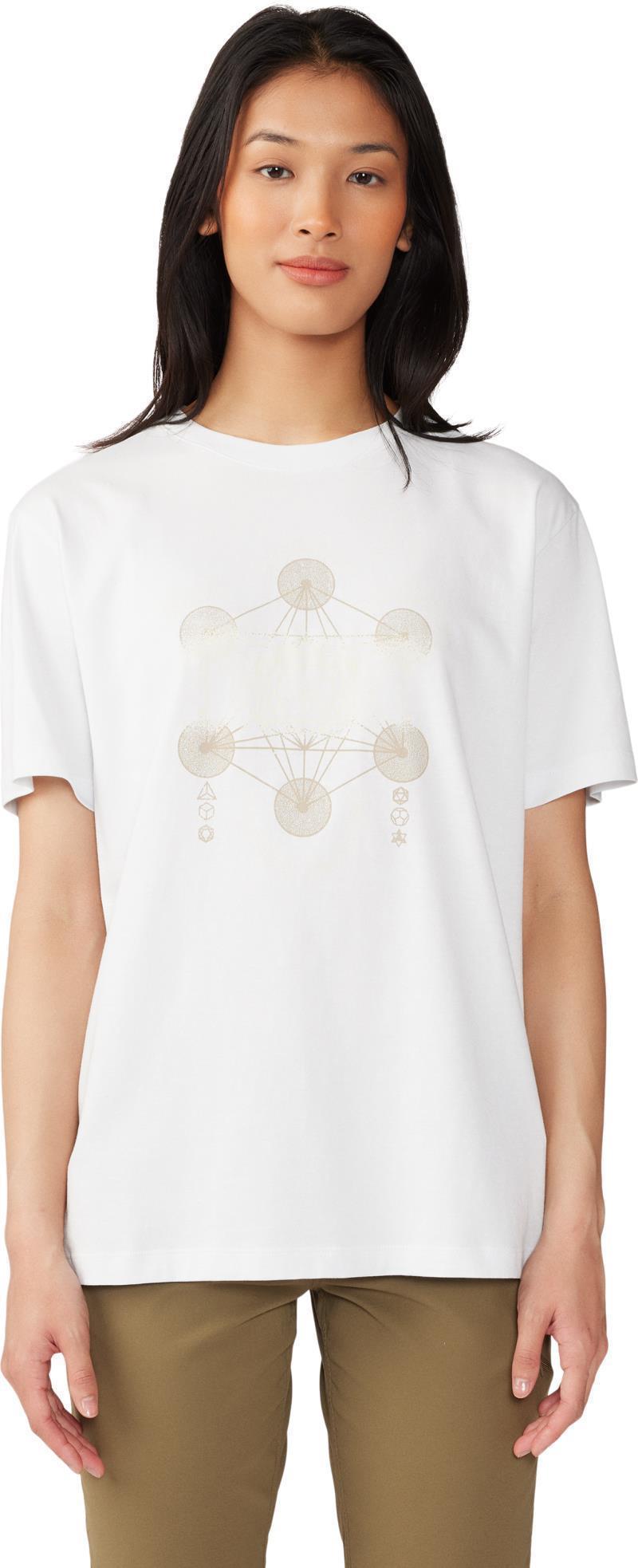 Metatrons Cube Boxy SS - Womens - Fogbank 1