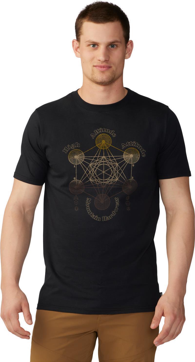 Metatrons Cube SS - Mens - Black 1