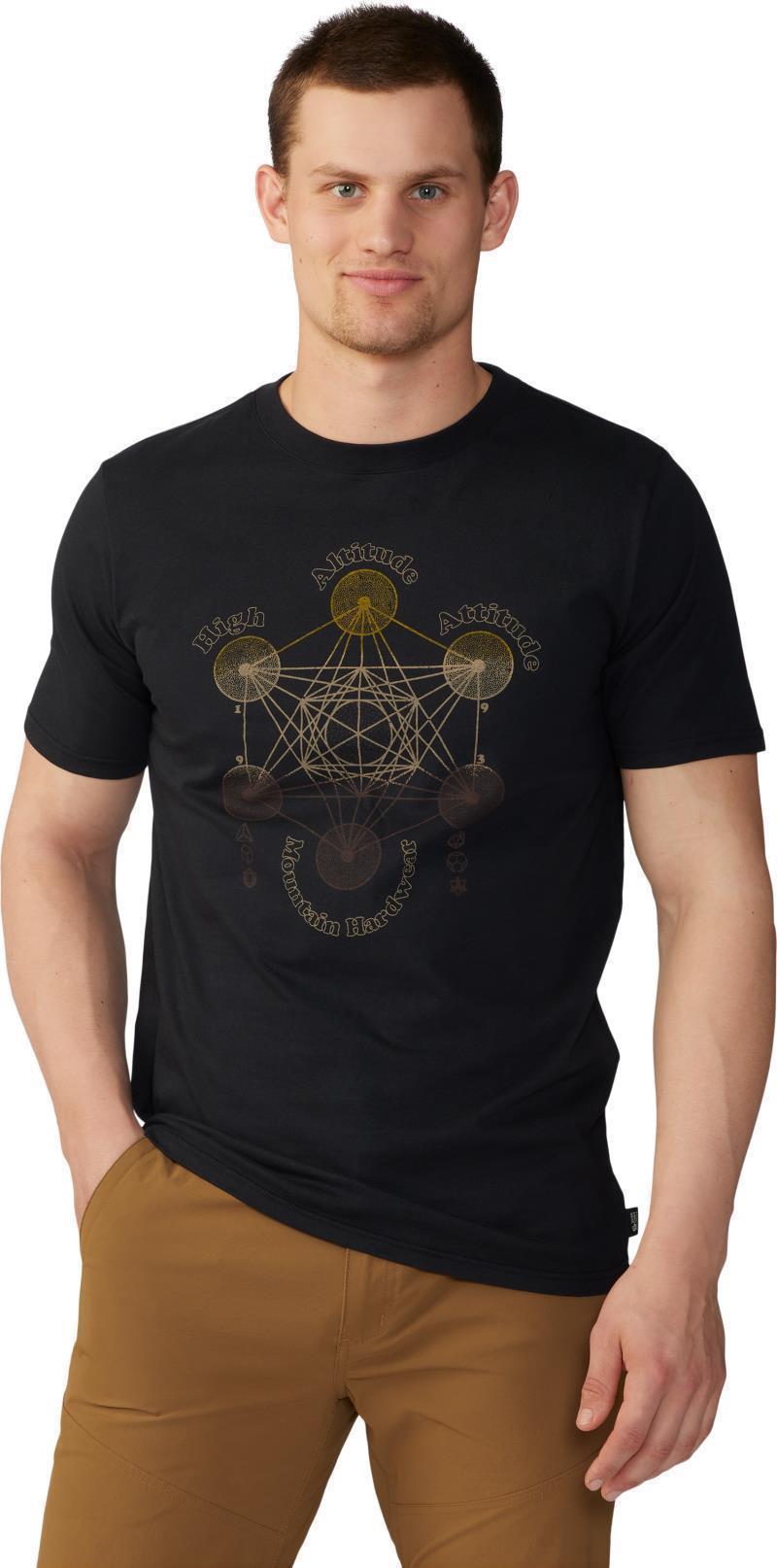 Metatrons Cube SS - Mens - Black 2