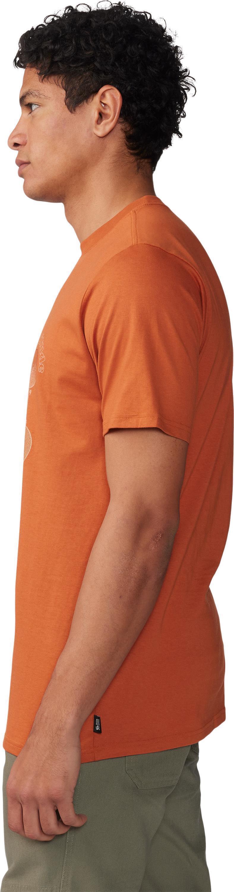 Metatrons Cube SS - Mens - Raw Carnelian 3