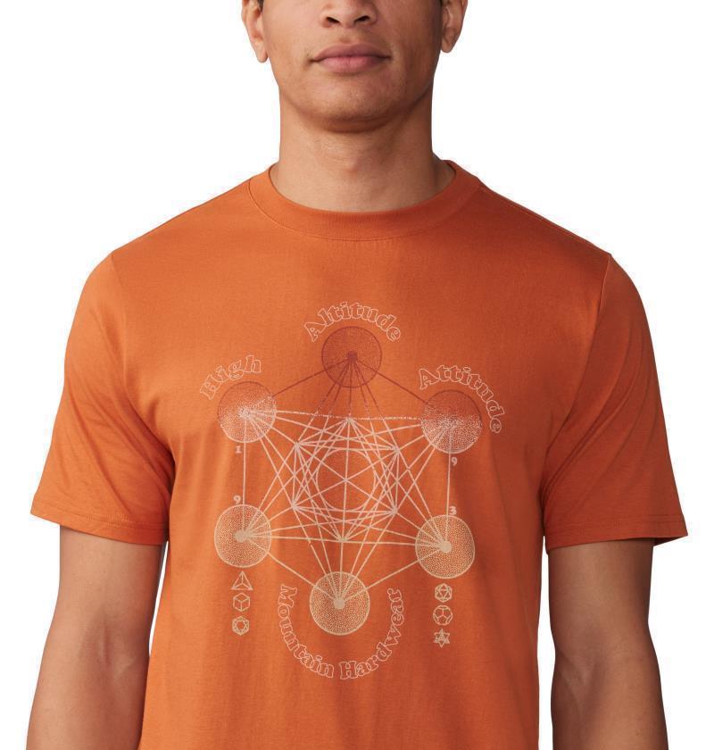 Metatrons Cube SS - Mens - Raw Carnelian 5