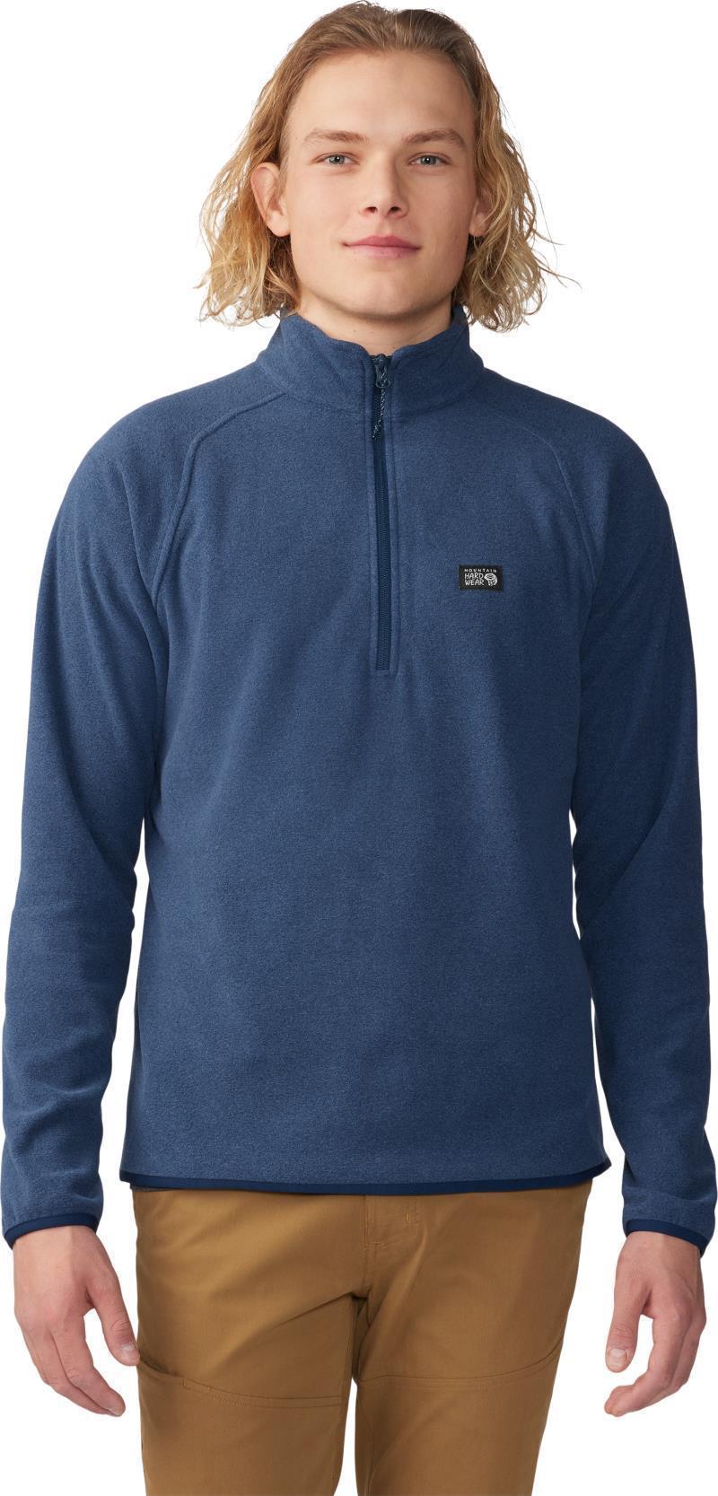 Microchill 1/4 Zip Pullover - Mens - Hardwear Navy Heather 1