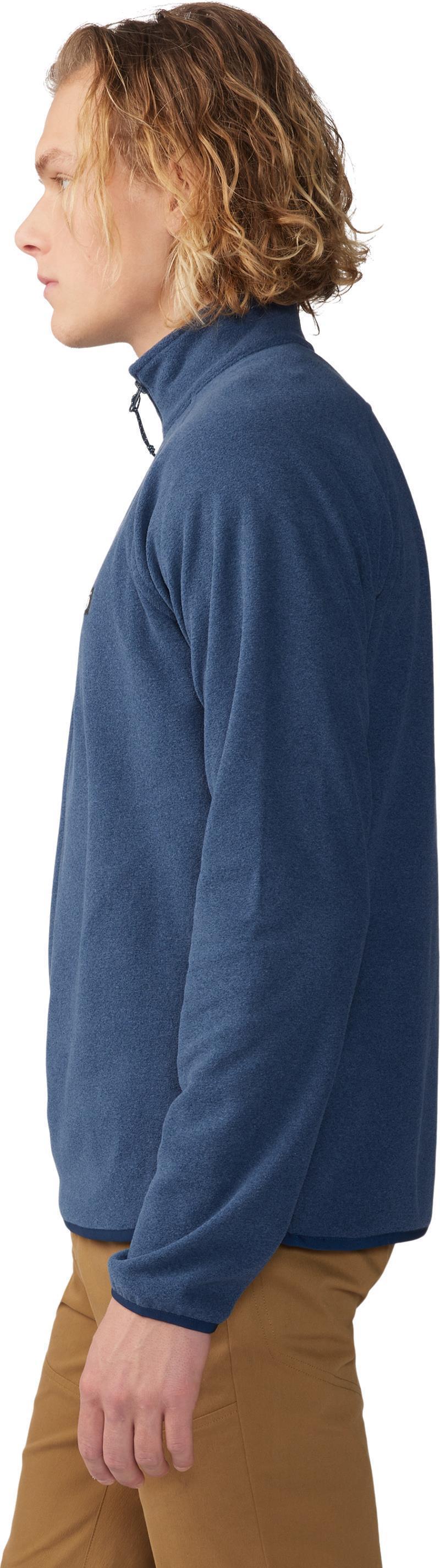 Microchill 1/4 Zip Pullover - Mens - Hardwear Navy Heather 3