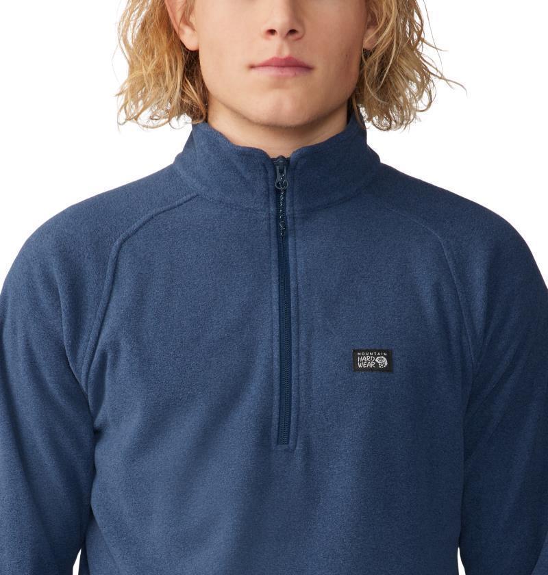 Microchill 1/4 Zip Pullover - Mens - Hardwear Navy Heather 5