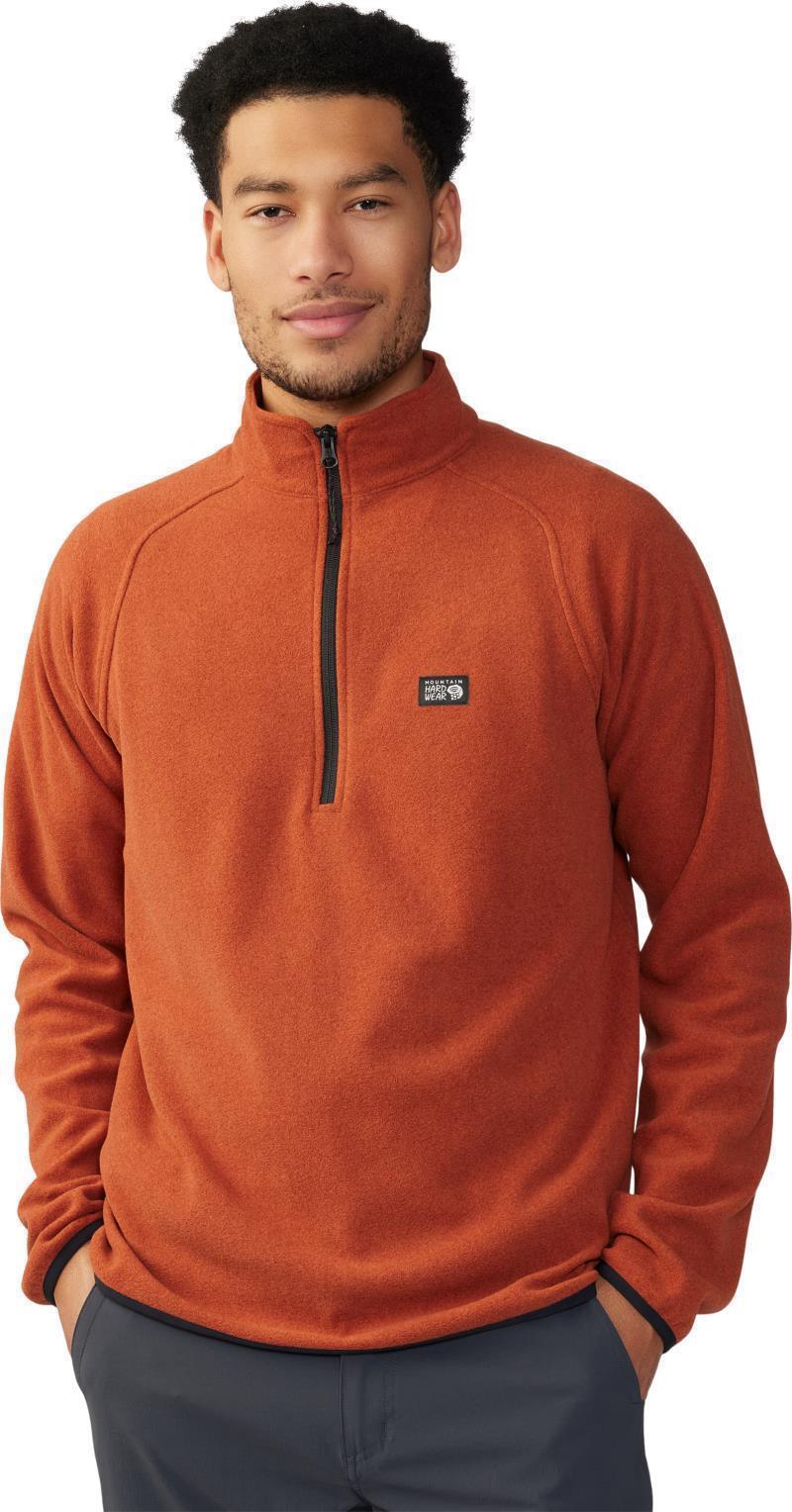 Microchill 1/4 Zip Pullover - Mens - Iron Oxide Heather 1