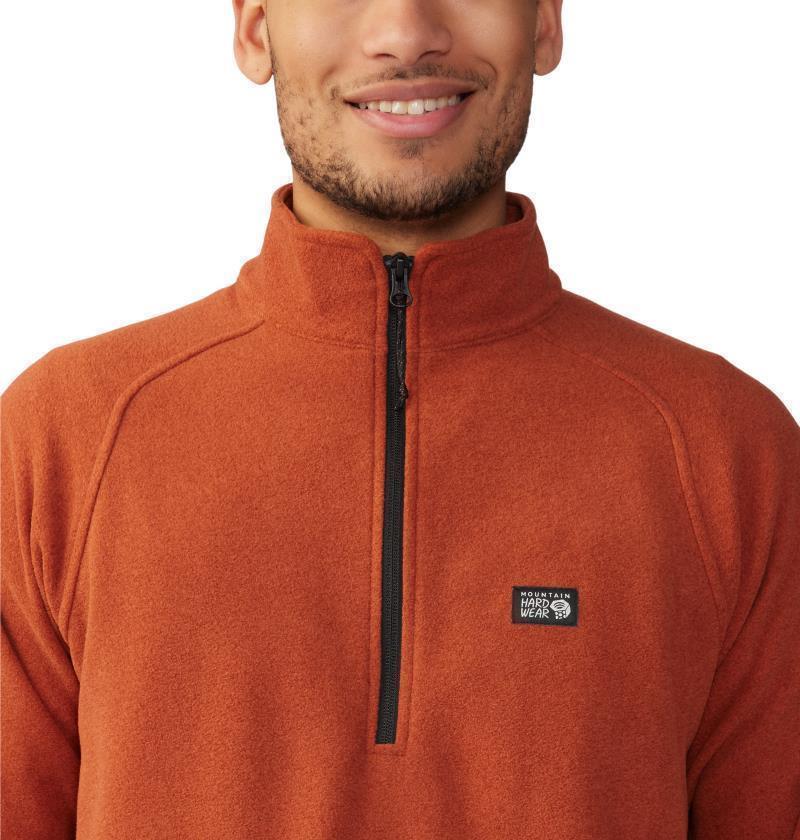 Microchill 1/4 Zip Pullover - Mens - Iron Oxide Heather 6