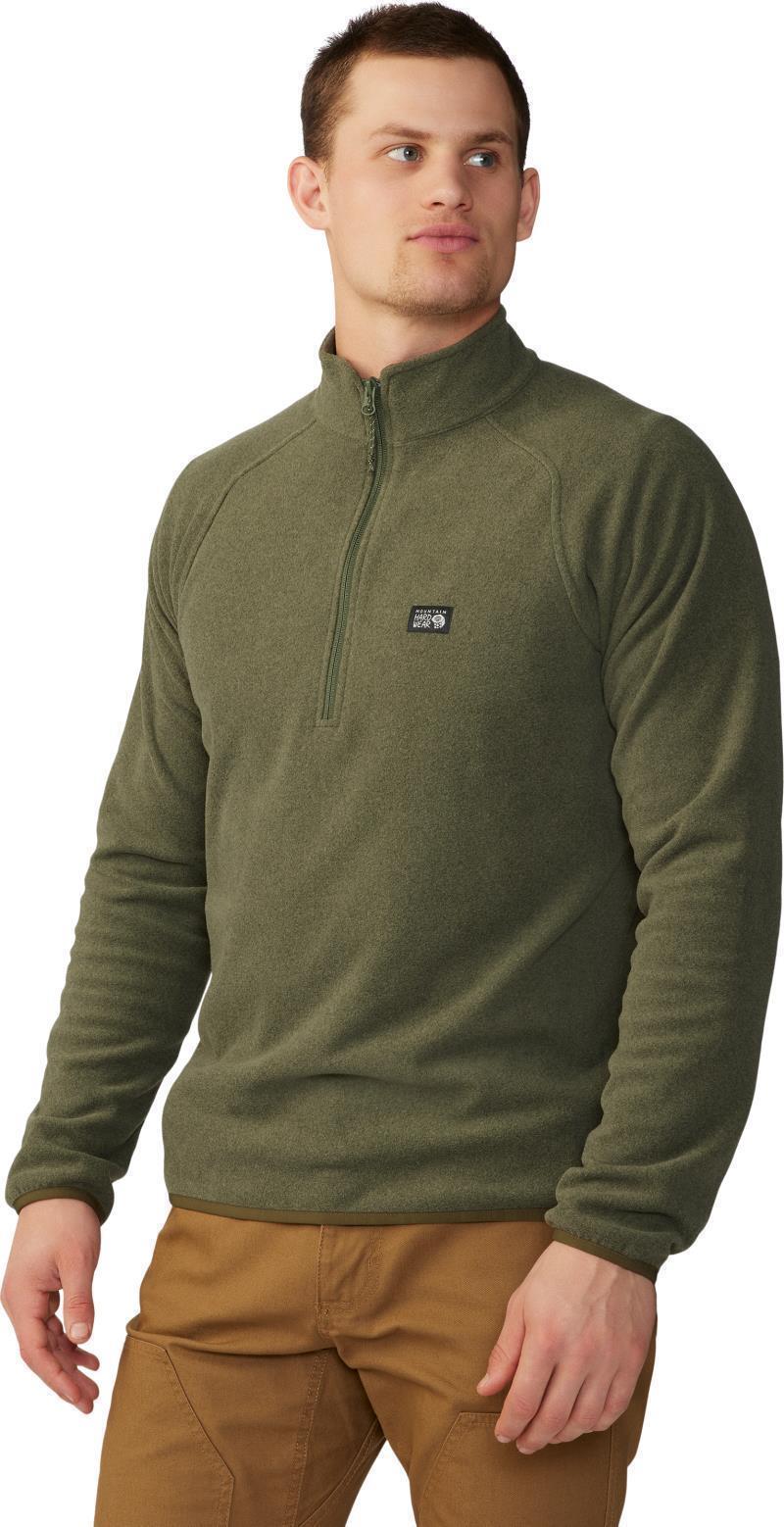 Microchill 1/4 Zip Pullover - Mens - Surplus Green Heather 1