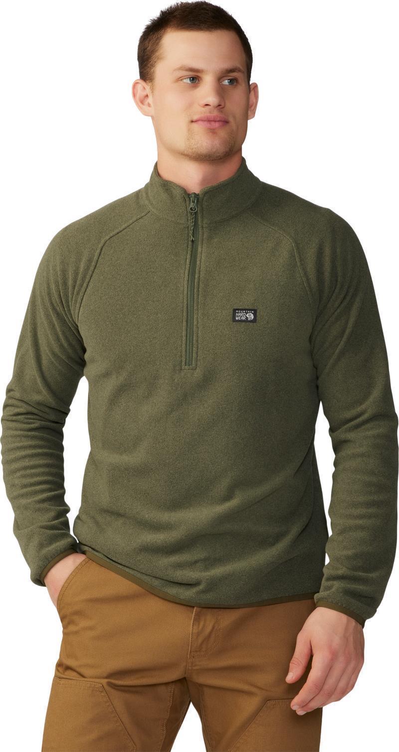 Microchill 1/4 Zip Pullover - Mens - Surplus Green Heather 2