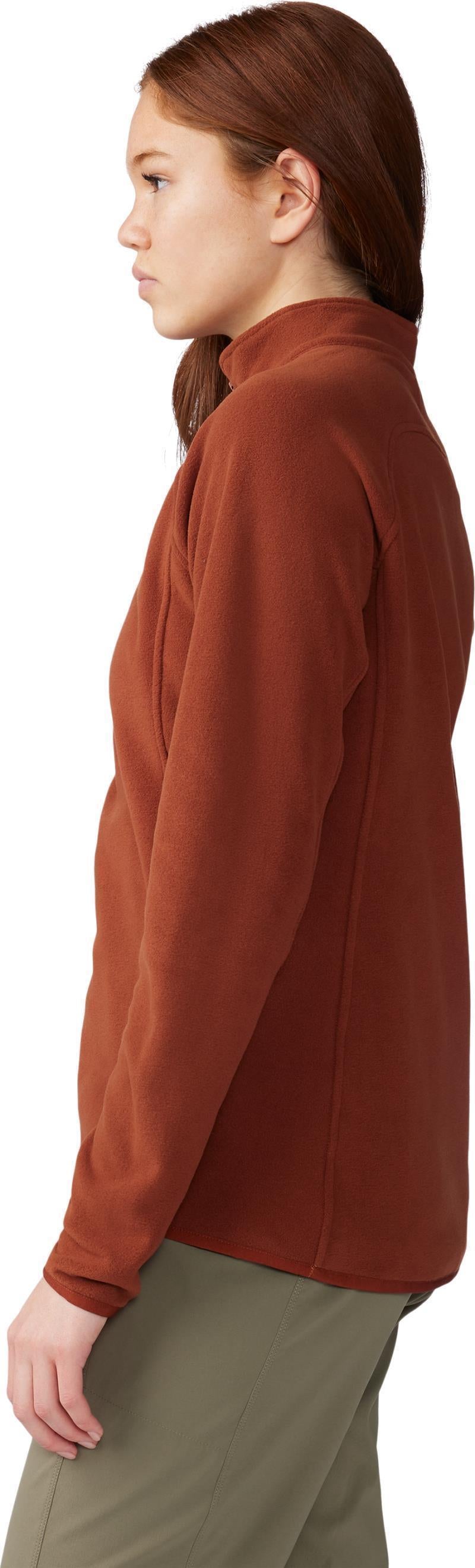 Microchill 1/4 Zip Pullover - Womens - Iron Oxide 3