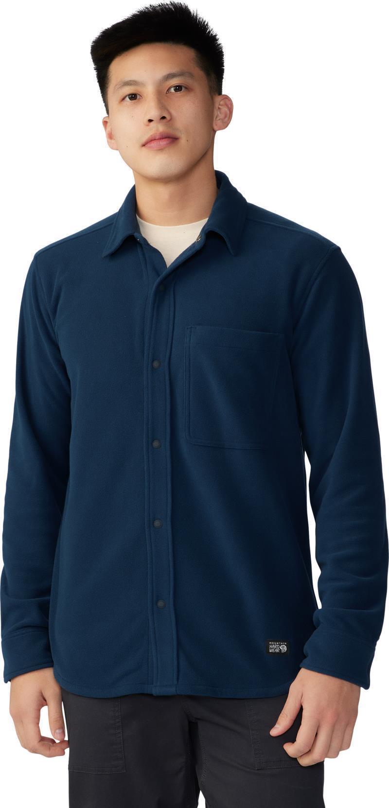Microchill LS Shirt - Mens - Hardwear Navy 1