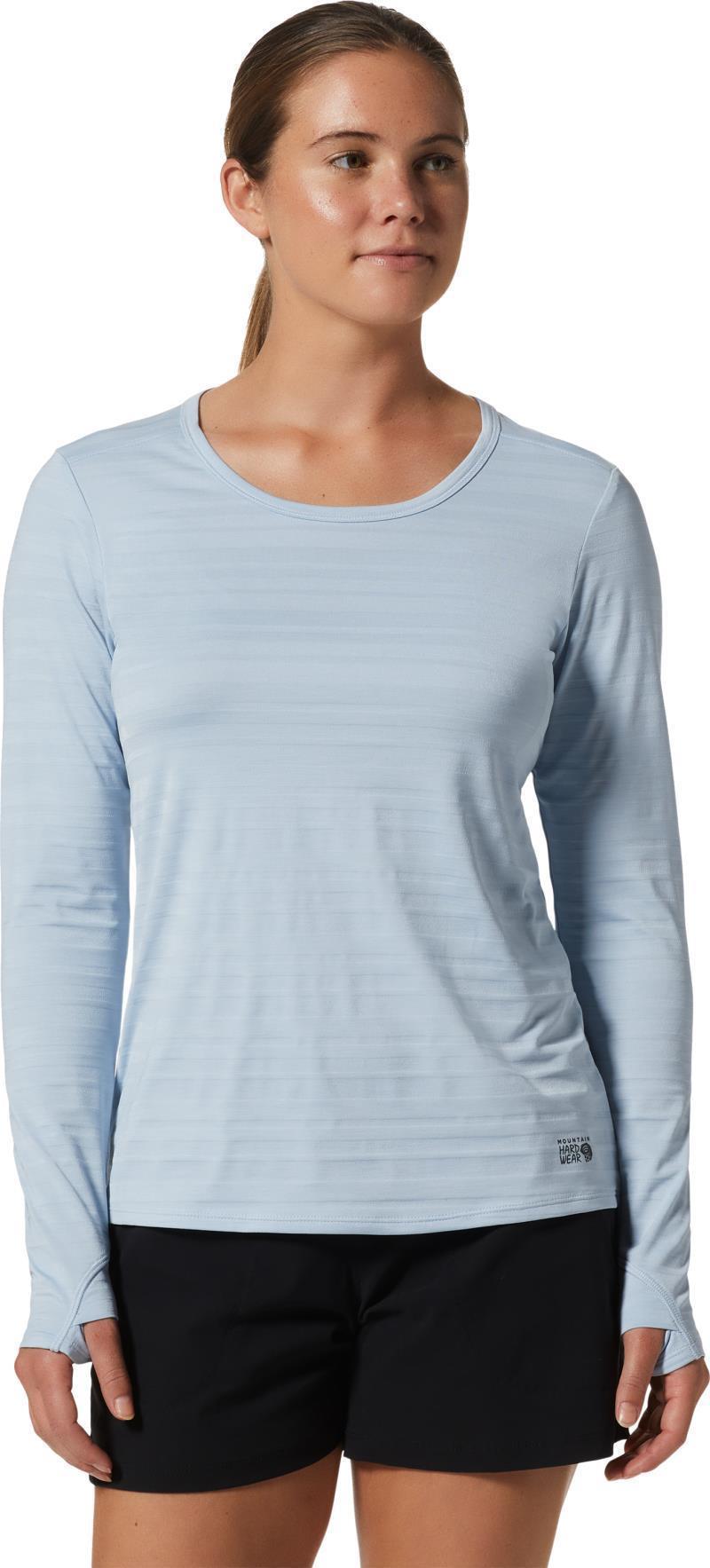 Mighty Stripe LS - Womens - Arctic Ice 1