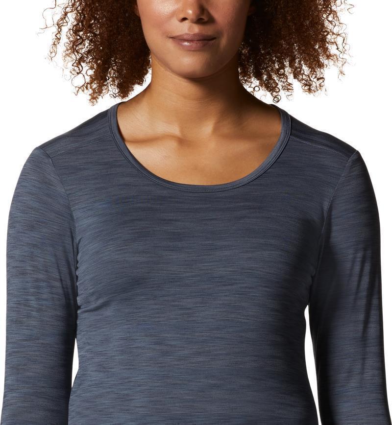 Mighty Stripe LS - Womens - Blue Slate 4