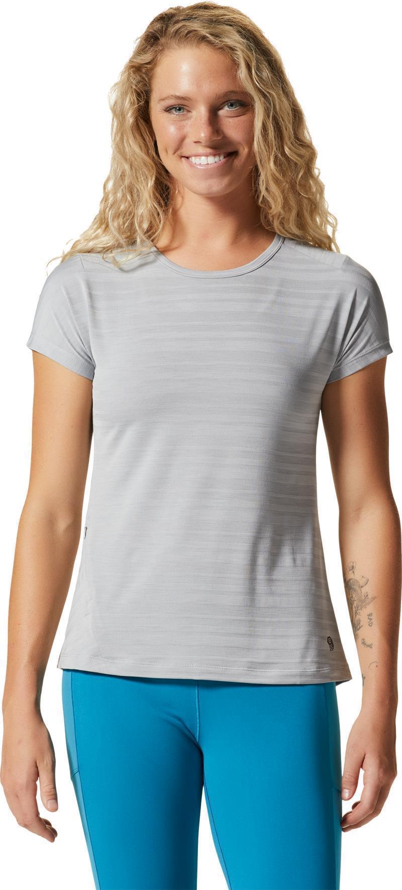 Mighty Stripe SS T - Womens - Glacial 1