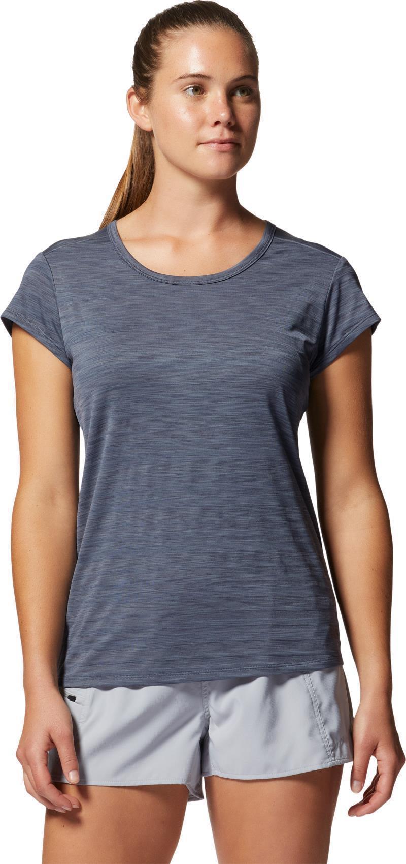 Mighty Stripe SS - Womens - Blue Slate 1
