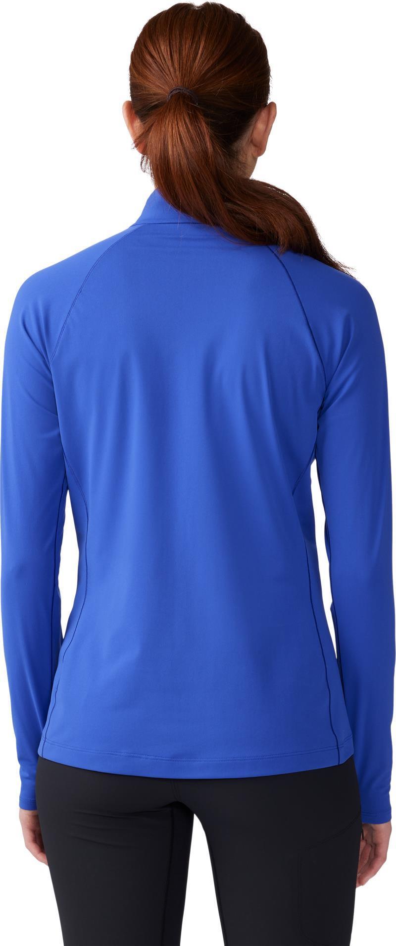 Mountain Stretch Half Zip - Womens - Blue Print 4