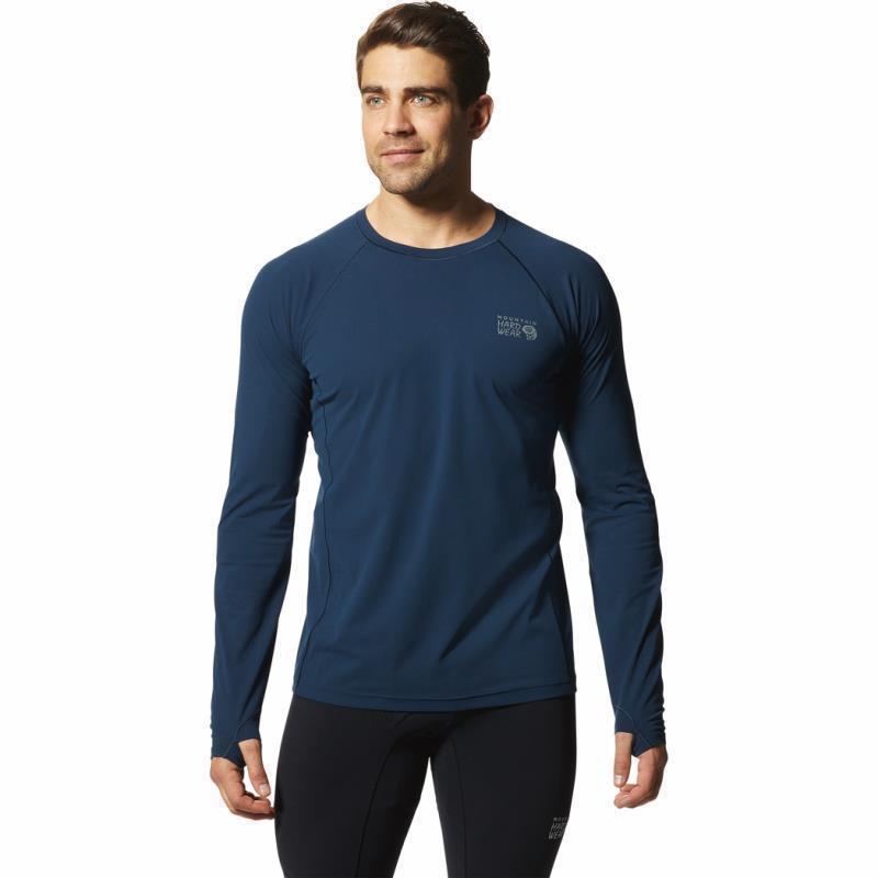 Mountain Stretch LS - Mens - Hardwear Navy 1