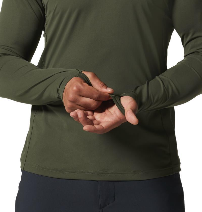 Mountain Stretch LS - Mens - Surplus Green 4