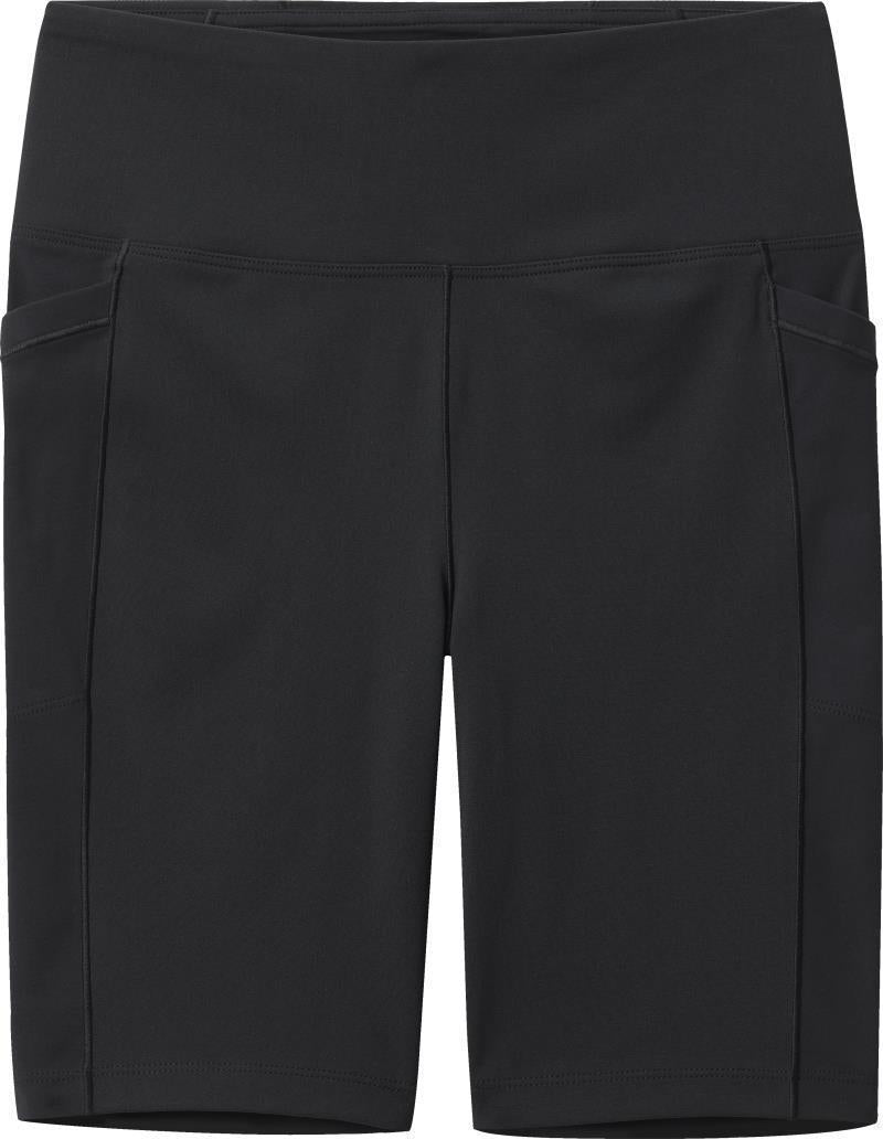 Mountain Stretch Short Tights, 8" Inseam - Womens - Black 1