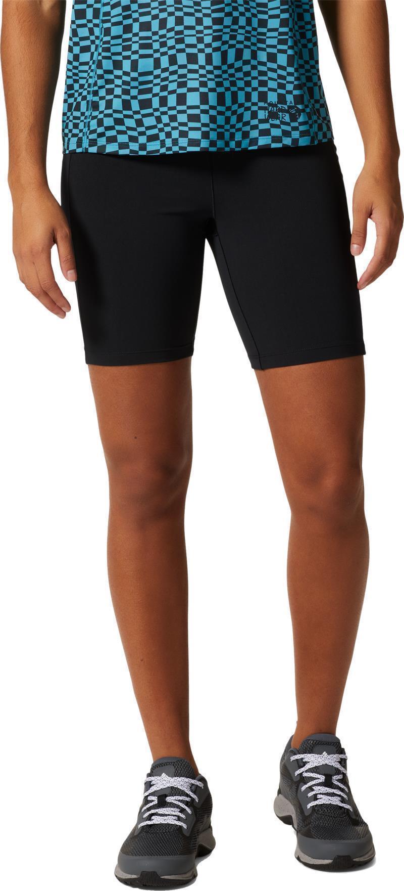 Mountain Stretch Short Tights, 8" Inseam - Womens - Black 4