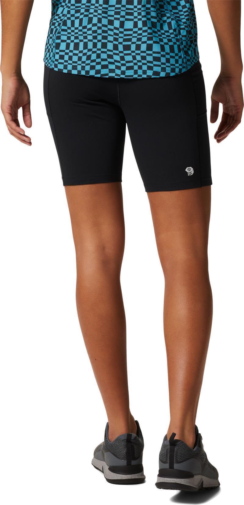Mountain Stretch Short Tights, 8" Inseam - Womens - Black 6