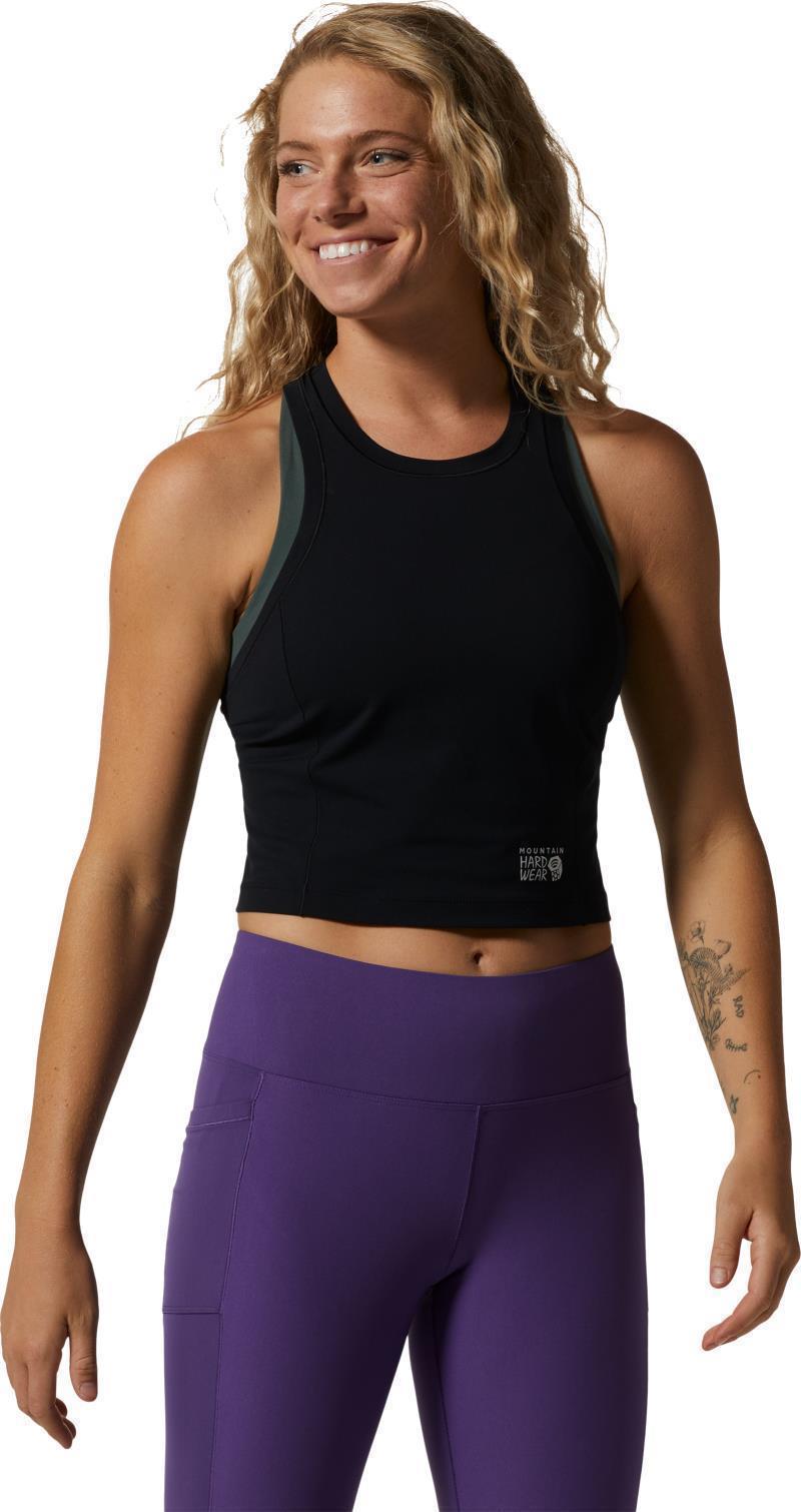 Mountain Stretch Tanklette - Womens - Black 2