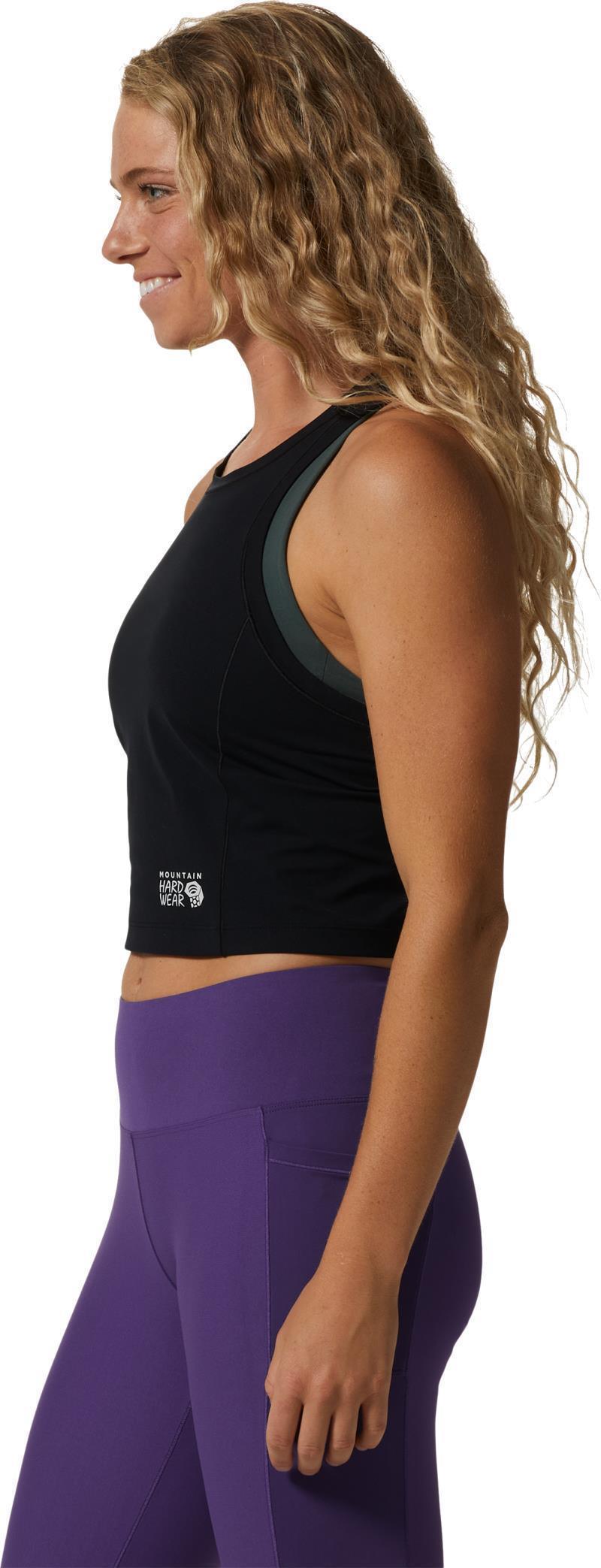 Mountain Stretch Tanklette - Womens - Black 4
