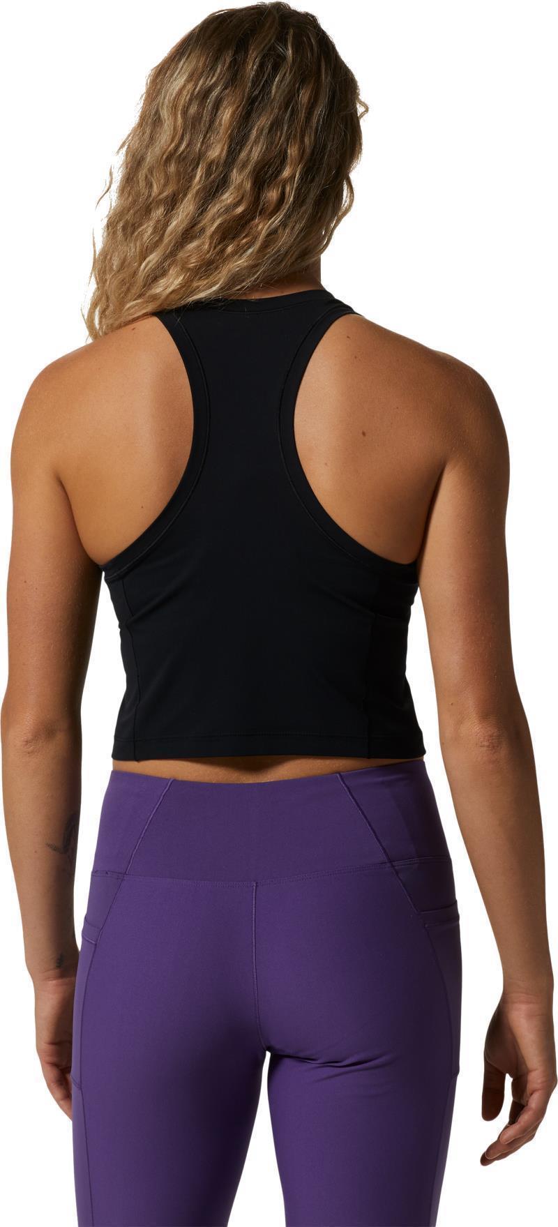 Mountain Stretch Tanklette - Womens - Black 5