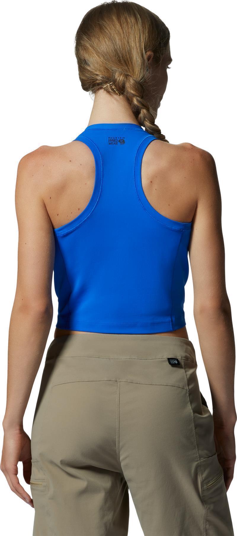 Mountain Stretch Tanklette - Womens - Bright Island Blue 3