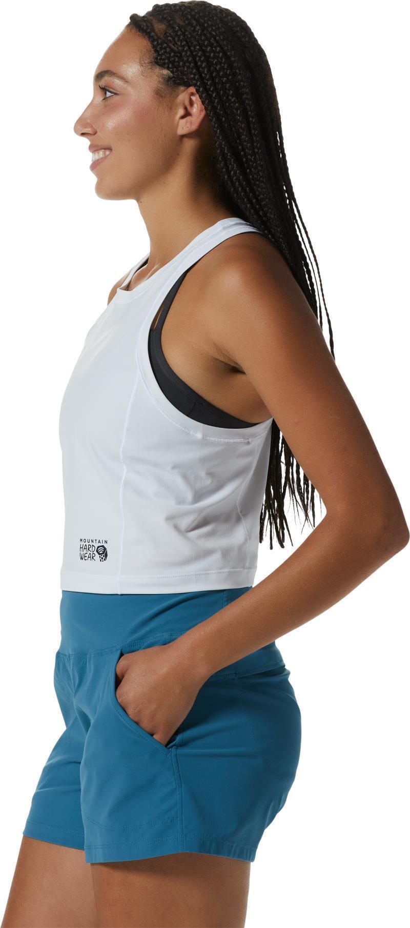 Mountain Stretch Tanklette - Womens - Fogbank 2