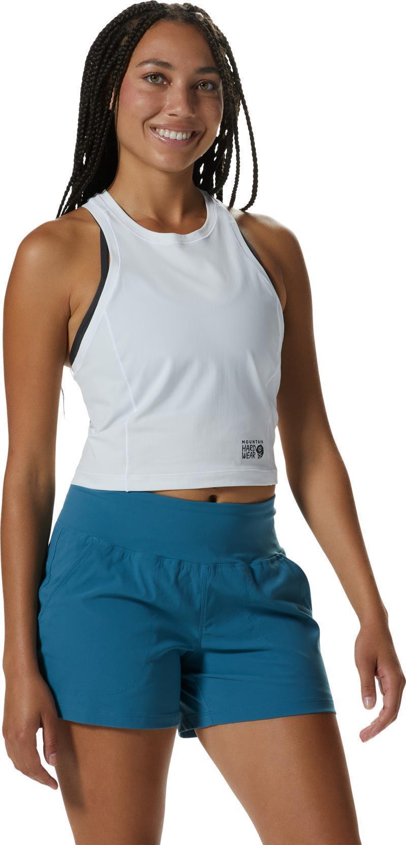 Mountain Stretch Tanklette - Womens - Fogbank 3