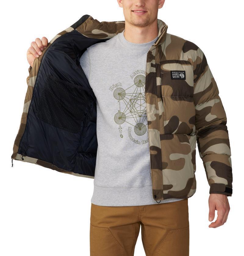 Nevadan Down Jacket - Mens - Badlands Calaveras Camo Print 5