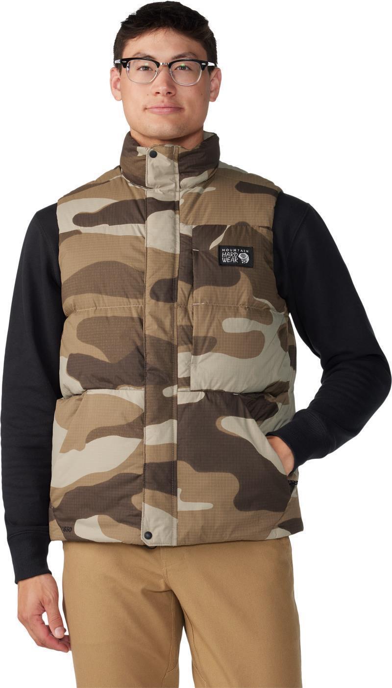 Nevadan Down Vest - Mens - Badlands Calaveras Camo Print 1