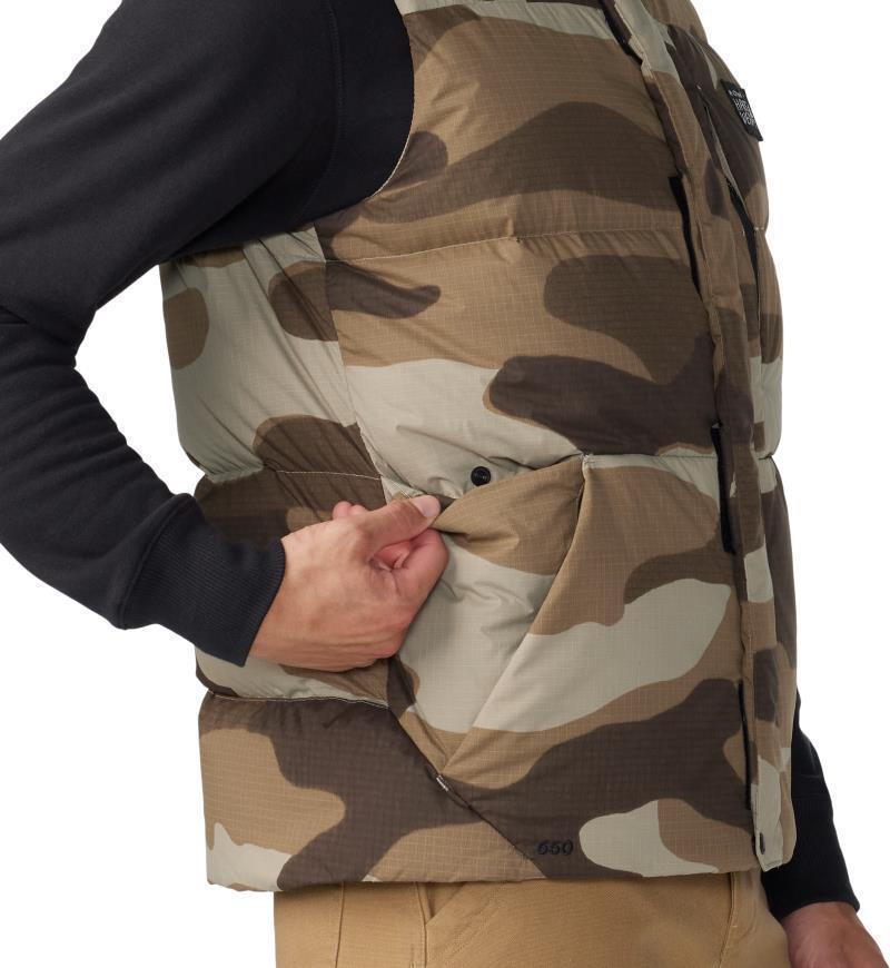 Nevadan Down Vest - Mens - Badlands Calaveras Camo Print 7