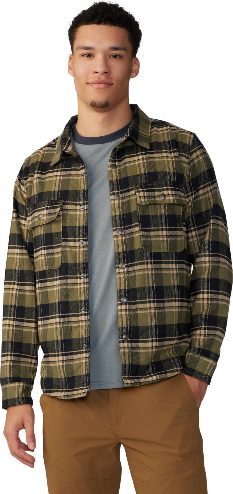 Outpost LS Lined Shirt - Mens - Combat Green Hot Spring Plaid 6
