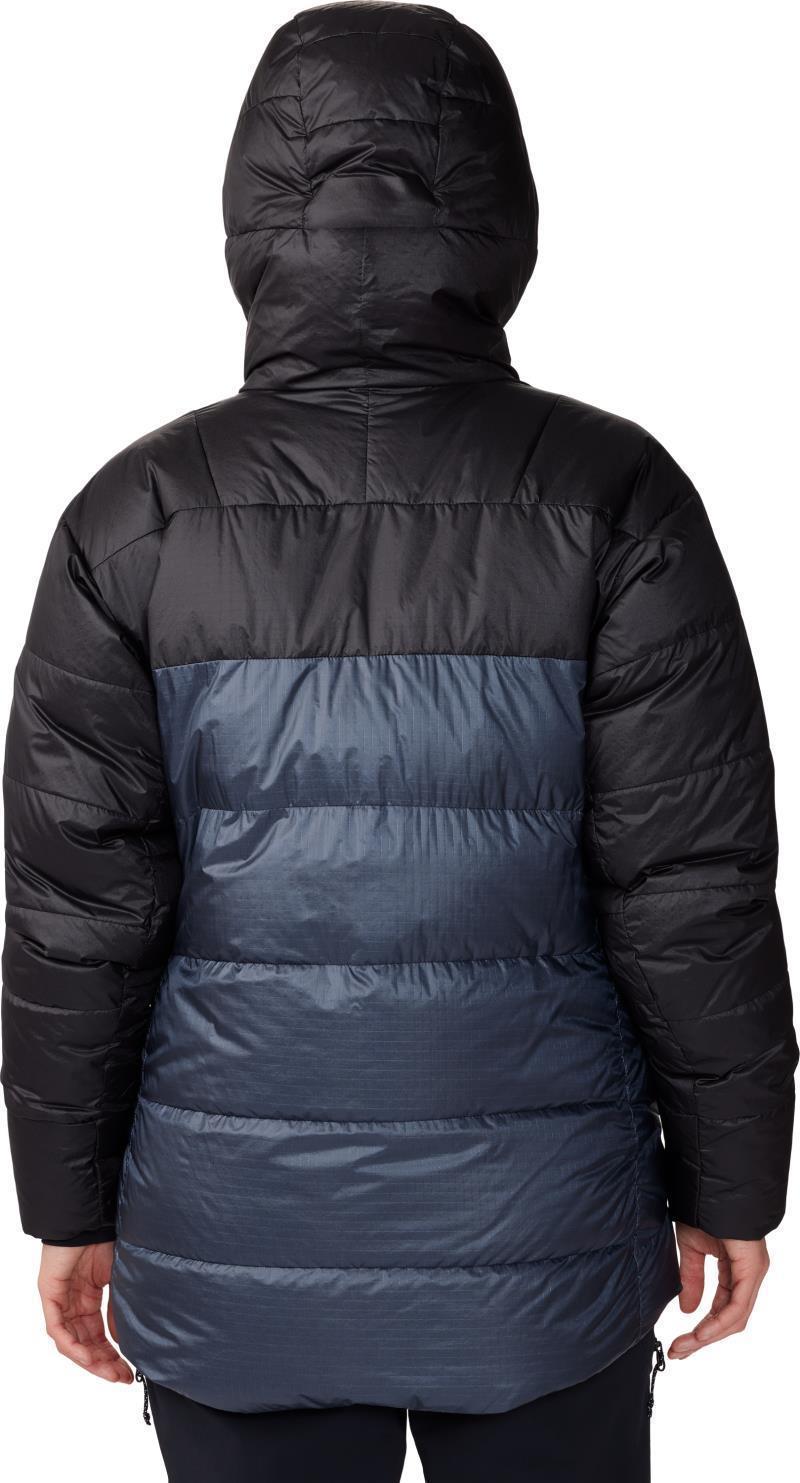 Phantom Belay Down Parka - Womens - Blue Slate / Black 4